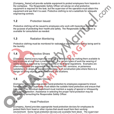 16 - Personal Protective Equipment - PPE & Respiratory Protection ...